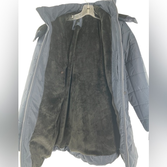 NWT Navy 3 Pocket Coat Zip Coat with Fleece lining XL - Picture 5 of 6